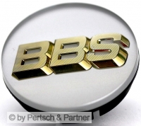 BBS EMBLEM SILBER Gold 3D 56 mm