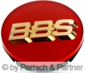 BBS EMBLEM ROT GOLD 3D 71mm