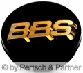 BBS EMBLEM BLACK GOLD 71mm