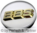 BBS EMBLEM SILBER Gold 3D 56 mm